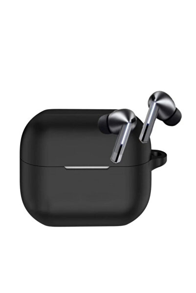 Techsuit Husă din silicon pentru Huawei FreeBuds Pro 4, neagră