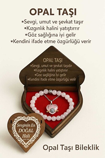 Store Doğal Opal Taş Takı Seti – Kadın Takı Seti