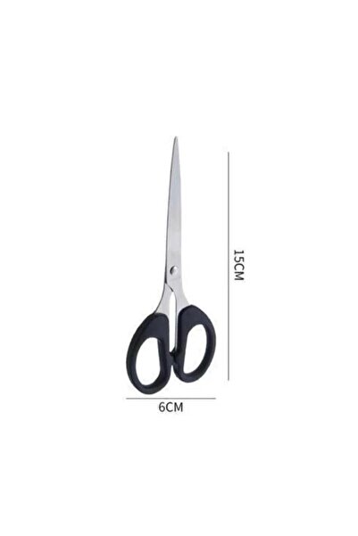 scissors Small sewing scissors, 6.2 inches, iron blade with plastic handle, 1 piece