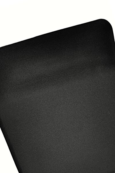 usin Black Patternless Non-Slip Base Computer Notebook Flat Mouse Pad with Wrist Support - Mousepad with Wristband