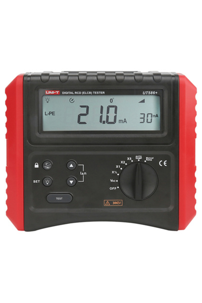 KlaussTech Ψηφιακός ελεγκτής για πολλές λειτουργίες, συμπεριλαμβανομένου του RCD, μάρκας Uni-T.