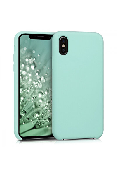 KWmobile Case for Apple iPhone X / iPhone XS, Silicone, Green, 42495.71