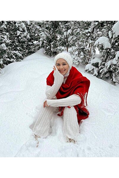 Wearflawless Wearlawless Thick Tasseled Winter Scarf, New Year's Gift, New Year's Scarf