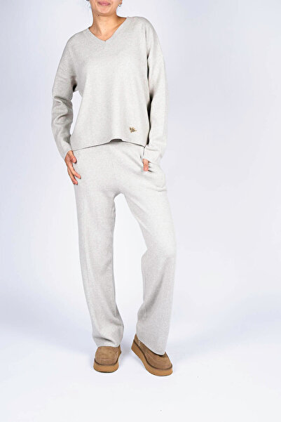 monarh Casual Grey modal suit with/without detachable bow