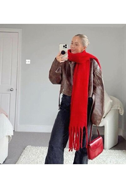 Wearflawless Wearlawless Thick Tasseled Winter Scarf, New Year's Gift, New Year's Scarf