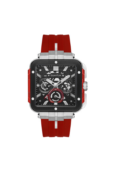 Quantum QUANTUM PWG1102.358 Men Multi Function Display Watch & Silicone Strap...