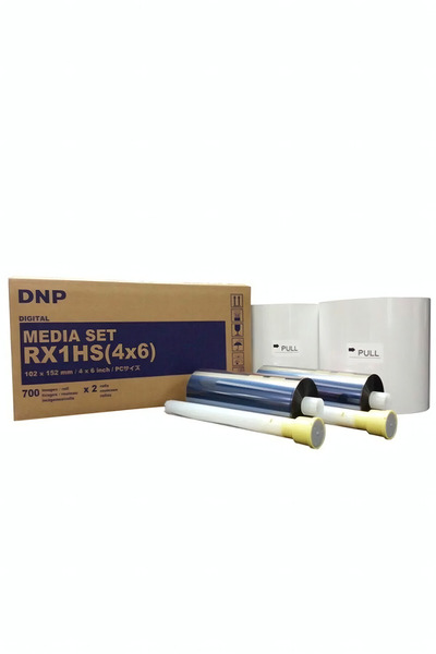 DNP RX1HS 4x6 (10x15 cm) Dijital Fotoğraf Kağıdı ve Ribon Seti