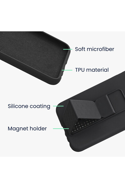 KWmobile Case for Apple iPhone XR, Silicone, Green, 58281.71