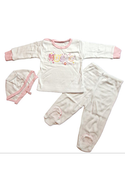 Bubu Kids Creations 3-piece baby suit, made in Romania