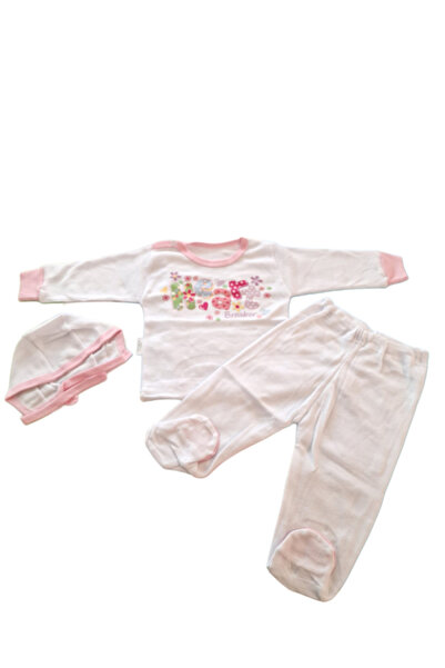 Bubu Kids Creations Costumas pentru bebeluși din 3 piese, fabricată în România