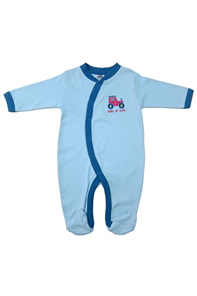 Primii Pasi Boys' long-sleeved jumpsuit, First Steps, PPS1222, 3-6l, blue