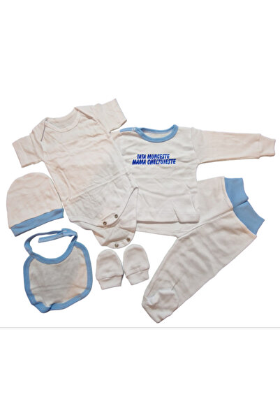 Bubu Kids Creations 6-piece newborn suit - Made in Romania