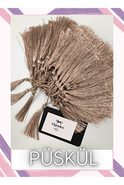 Fiyonks Atölye Püskül, Kitap Ayracı, Süsleme, Davetiye Püskülleri 10 Adet