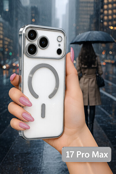 Case collection iPhone 17 Pro Max Magnetic Transparent Case |   Magsafe Compatible Slim Design Soft Cover