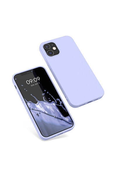 KWmobile Case for Apple iPhone 12 / iPhone 12 Pro, Silicone, Blue, 53938.139