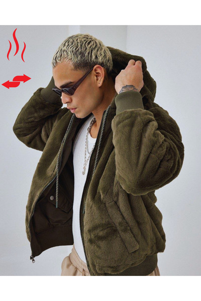 VEK Comfortable Fit Fleece Coat Double Sided