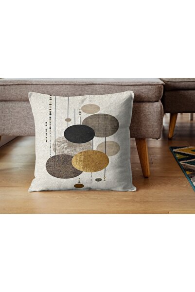 ALAMODECOR Husă pentru pernă cu model modern, cu două fețe, digitală cu imprimeu (1 bucată)