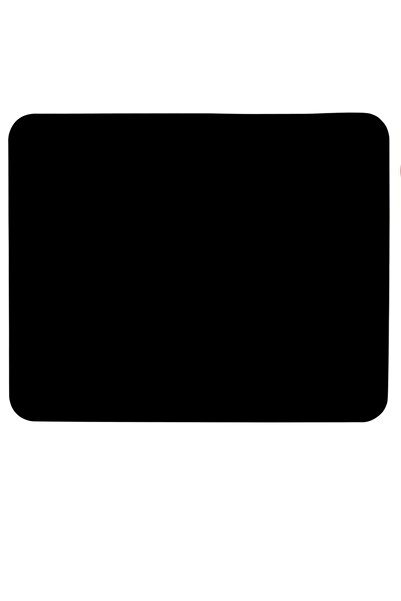 usin Black Patternless Type Non-Slip Base Optical Computer Notebook Mouse Pad Mauspad