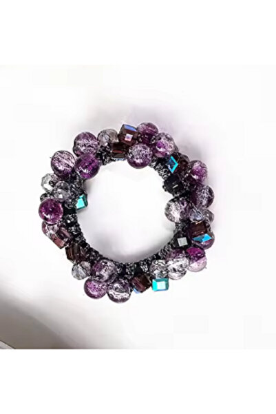 TChic Crystal Beaded Rubber Buckle