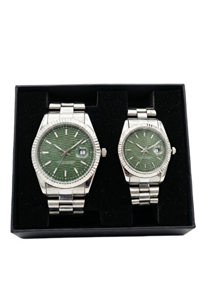 Leerybee Modern Hex Clock Set with Calendar