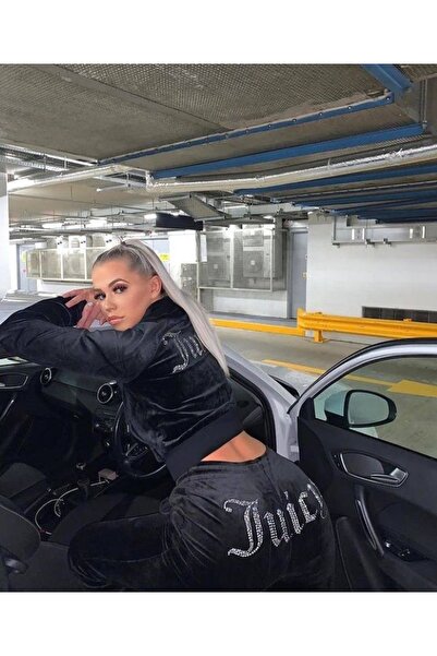 SEFUR Juicy Velvet Y2K Tracksuit Rhinestone Bottom Top 2 Piece Set