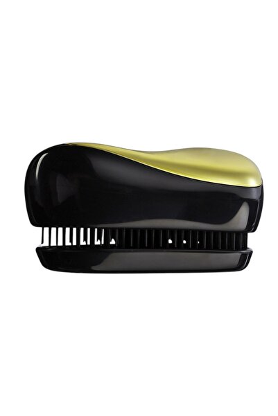 safestore Gold Chrome Hair Brush Portable Hair Lightening Comb