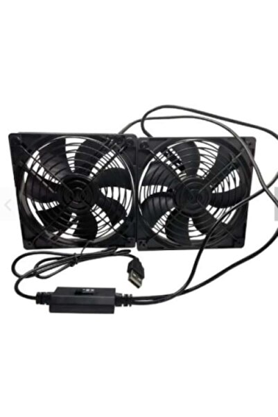 AC Infinity 120mm Dual 5V/12V Super Silent Fan, USB, Speed Control, 120x120x38mm