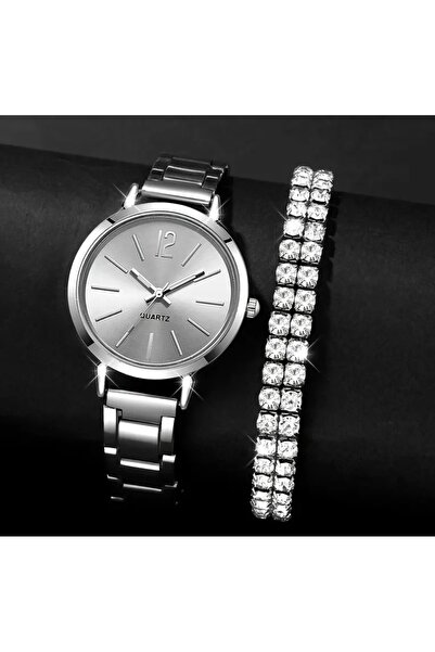 DRECCEX Kadın Saat Hediyelik Bileklik Set