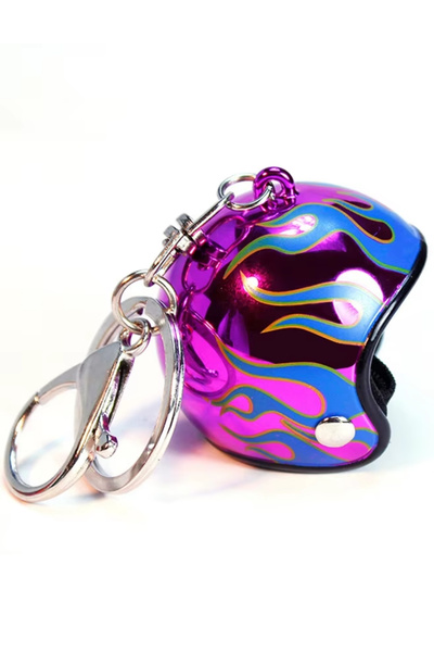 Waves And Pebbles سلسلة مفاتيح فلاش على شكل خوذة