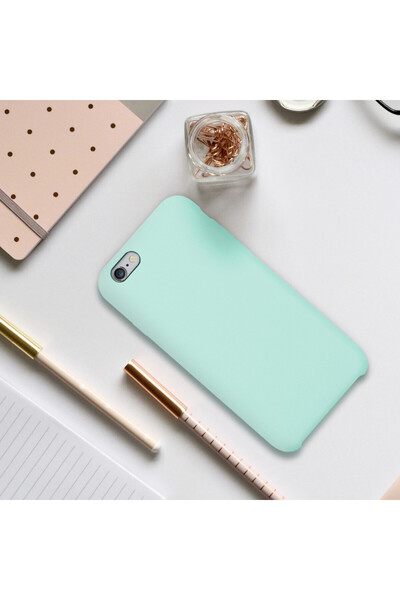 KWmobile Case for Apple iPhone 6 / iPhone 6s, Silicone, Green, 40223.71