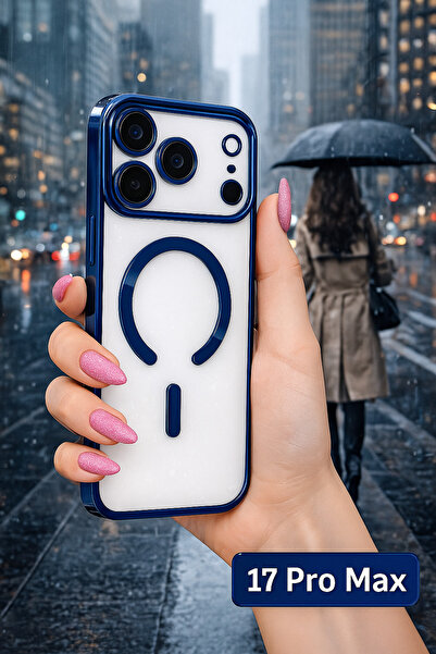 Case collection iPhone 17 Pro Max Magnetic Transparent Case |   Magsafe Compatible Slim Design Soft Cover