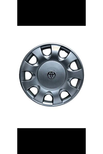 Universal Toyota Araçlarla Uyumlu 13 inç Jant Kapağı 4'lü Takım Amblem Hediyeli