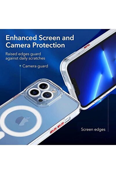 Flippy TPU Protective Case for Apple iPhone 16, MagSafe, Shockproof, Transparent