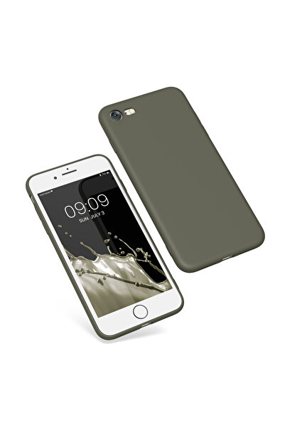 KWmobile Case for Apple iPhone 8 / iPhone 7 / iPhone SE 2, Silicone, Green, 39458.101