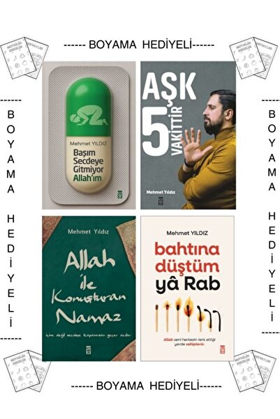 Timaş Çocuk Boyamalı- Başım Secdeye Gitmiyor Allahım Aşk 5 Vakittir Allah İle...