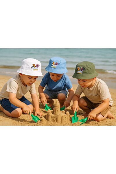 Kitti Boy's Printed Linen Hat