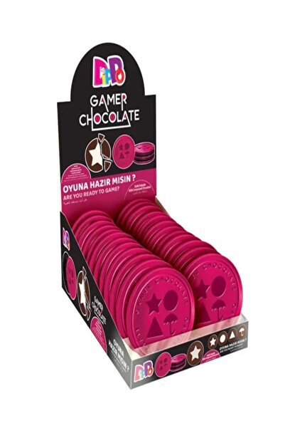 DİPPO Gamer Chocolate Madalyon Sütlü (18GX24ADET)