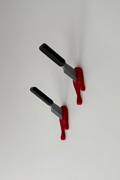 sin istanbul 2'li Bıçak Buzdolabı Magneti