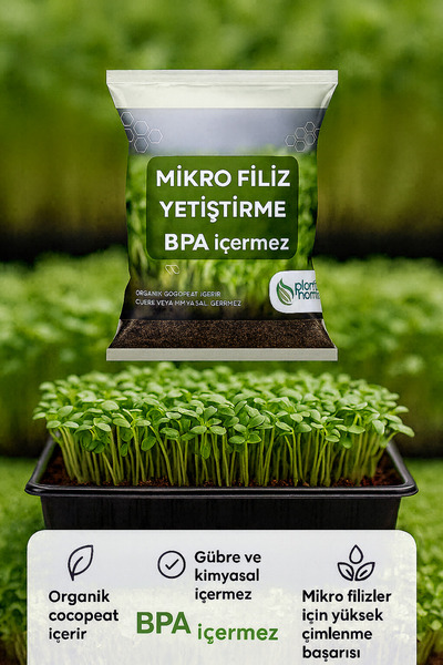 Plant Home Power Mix 5L Mikro Filiz Yetiştirme Toprağı – Organik Cocopeat – B...