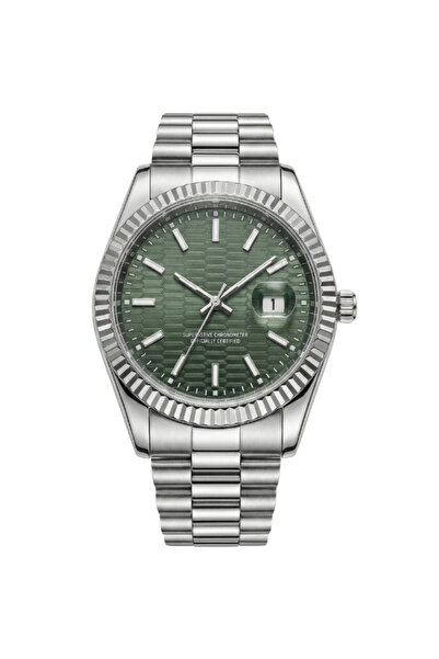 Leerybee Modern Hex Men's Watch with Calendar