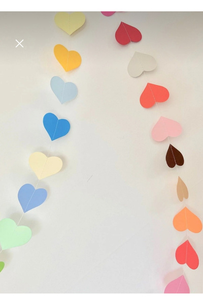 Partifabrik Heart Pendant Ornament Colorful