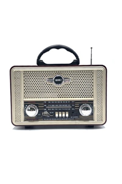 Rovolt Portable Retro Radio with MP3 RO-8098 BT, Battery, USB, Bluetooth, AUX