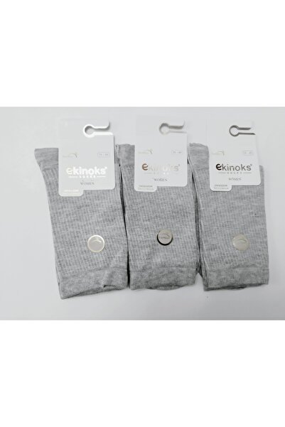 Ekinoks Kadın Bambu Soket Çorap esnek yapılı– Yumuşak/ Nefes Alan Gün Boyu Ko...