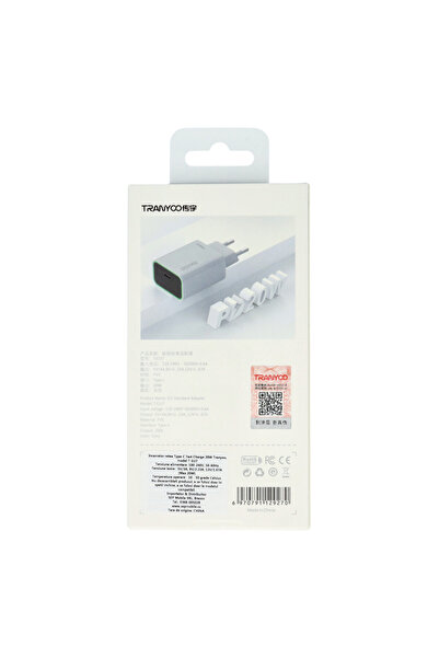 TRANYOO Fast Charge USB-C 20W network charger T-EU7
