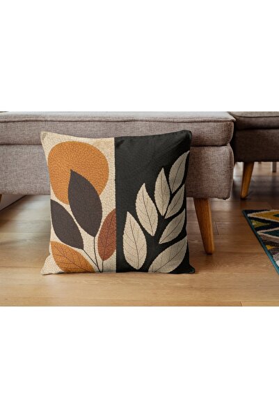 ALAMODECOR Modern Patterned Double-Sided Digital Printed Single Throw Pillow Cover (1 Piece)