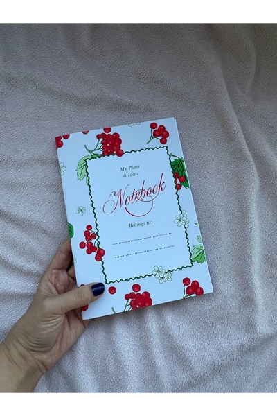 aysanova دفتر ملاحظات بحجم A5 بتصميم فيبورنوم، 32 صفحة، دفتر ملاحظات، دفتر مل...