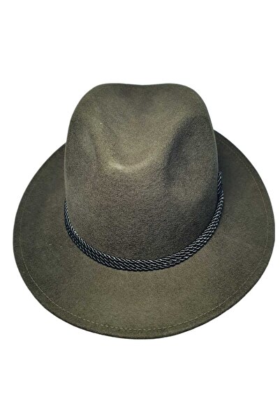 OEM Unisex wool hunting hat with cord and feather – rustic, durable, traditional