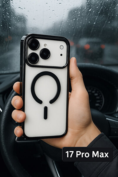 Case collection iPhone 17 Pro Max Magnetic Transparent Case | Magsafe Compatible Slim Design Soft Cover