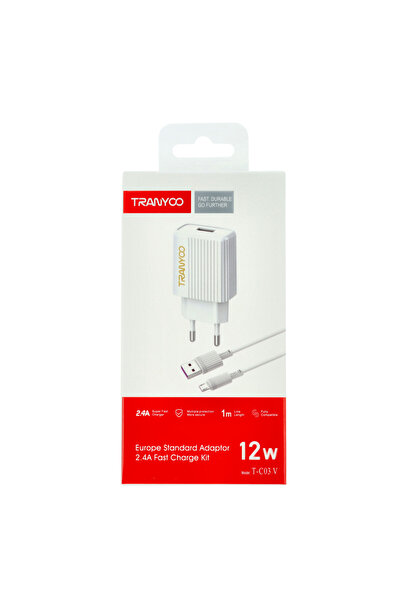 TRANYOO USB-C mains charger - Type-C 2.4A T-C03