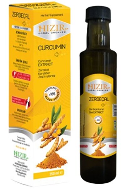 HIZIR DOĞAL ÜRÜNLER Neşe Natural Zerdeçal İçeren Sıvı Extract 250 ML